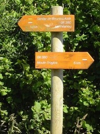 Voie verte en Bretagne
pr�s du gite de vacances
