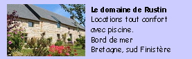 Le Domaine de Rustin entre Concarneau et Pont-Aven